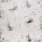 SHARED | Rowanberry Cream Black Abstract Modern Machine Woven Living  photo 2