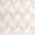 SHARED | Chasm Cream Beige Geometric Triangle Modern Machine Woven Li photo 2