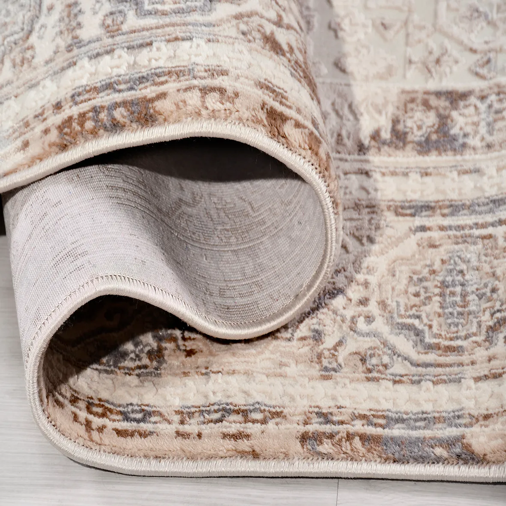 SHARED | Citrine Cream Beige Distressed Persian Style Traditional Mac photo 2