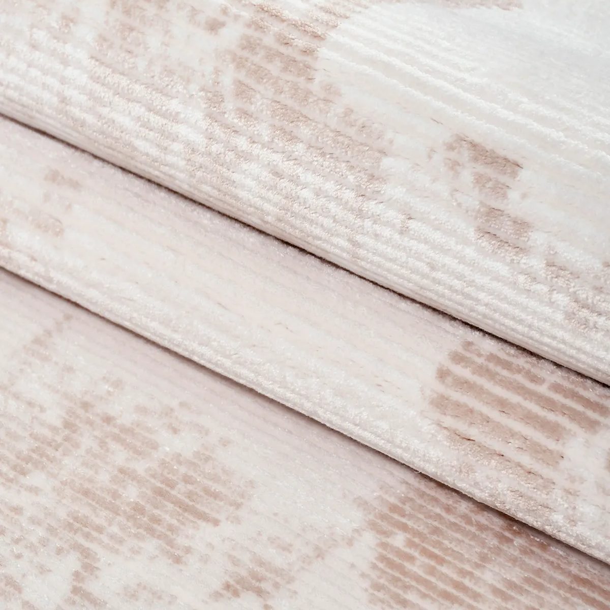 SHARED | Rimefrost Cream Blush Abstract Modern Machine Woven Living R photo 2