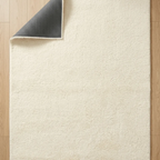 SHARED | Starlight Cream Solid Shag Scandinavian Machine Woven Living photo 2