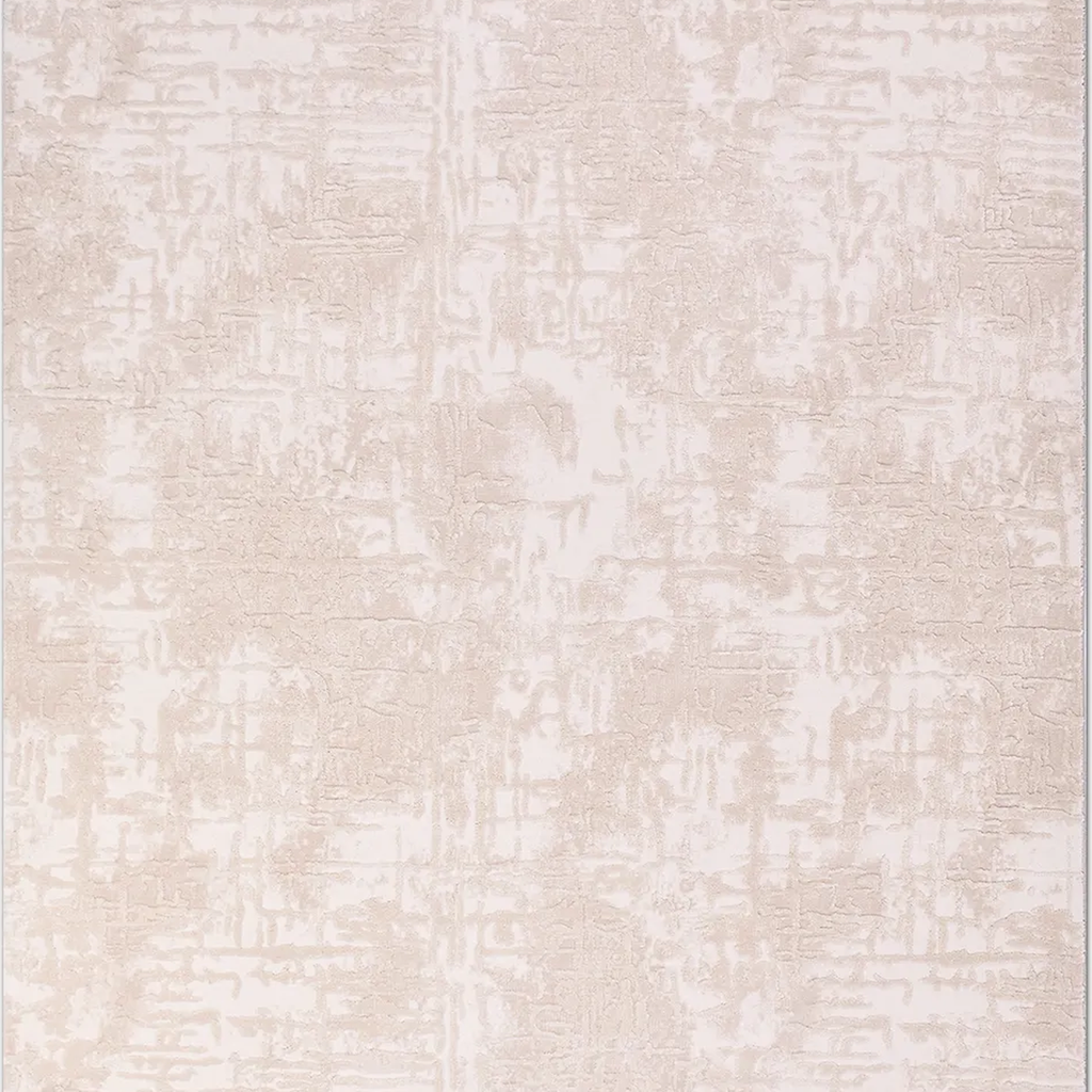 SHARED | Phaselis Cream Beige Abstract Modern Machine Woven Living Ro photo 2