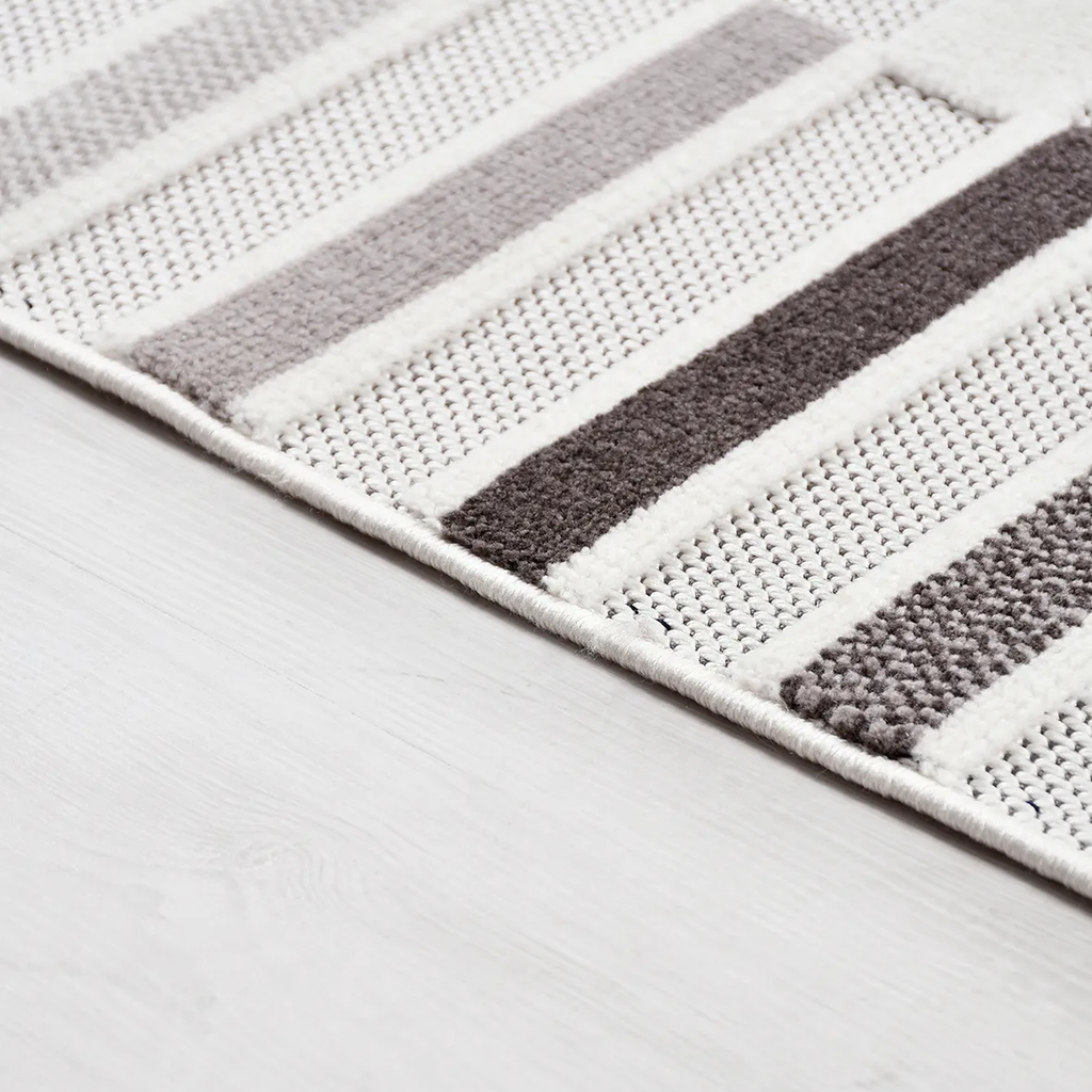 SHARED | Blackthorn Modern Geometric Machine Woven Cream Beige Blush  photo 2