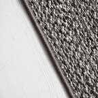 SHARED | Cinquefoil Charcoal Grey Solid Modern Machine Woven Living R photo 2