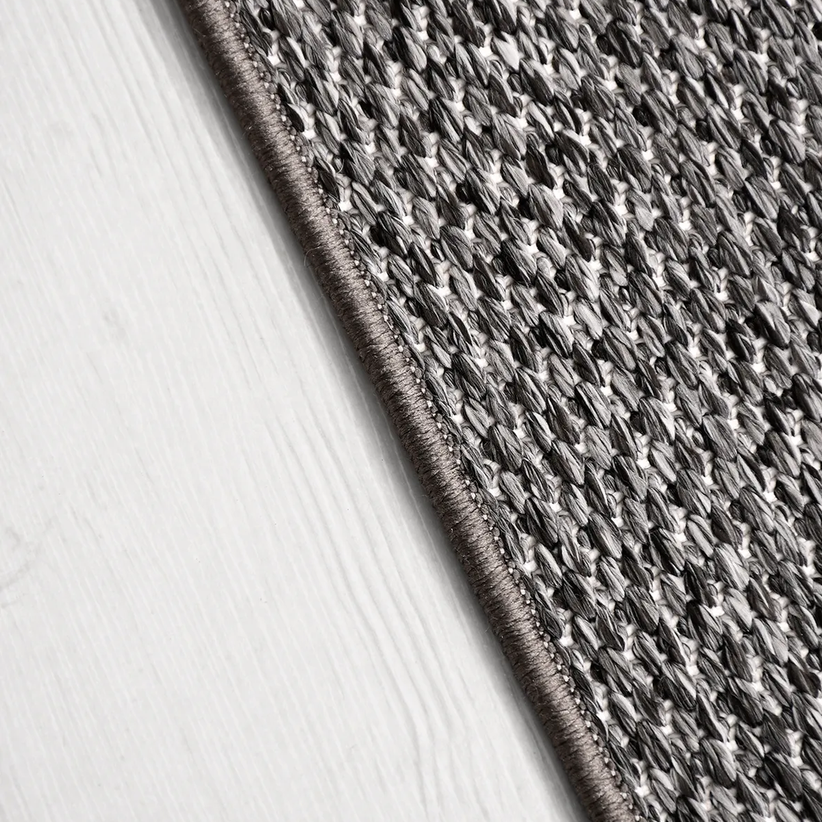 SHARED | Cinquefoil Charcoal Grey Solid Modern Machine Woven Living R photo 2