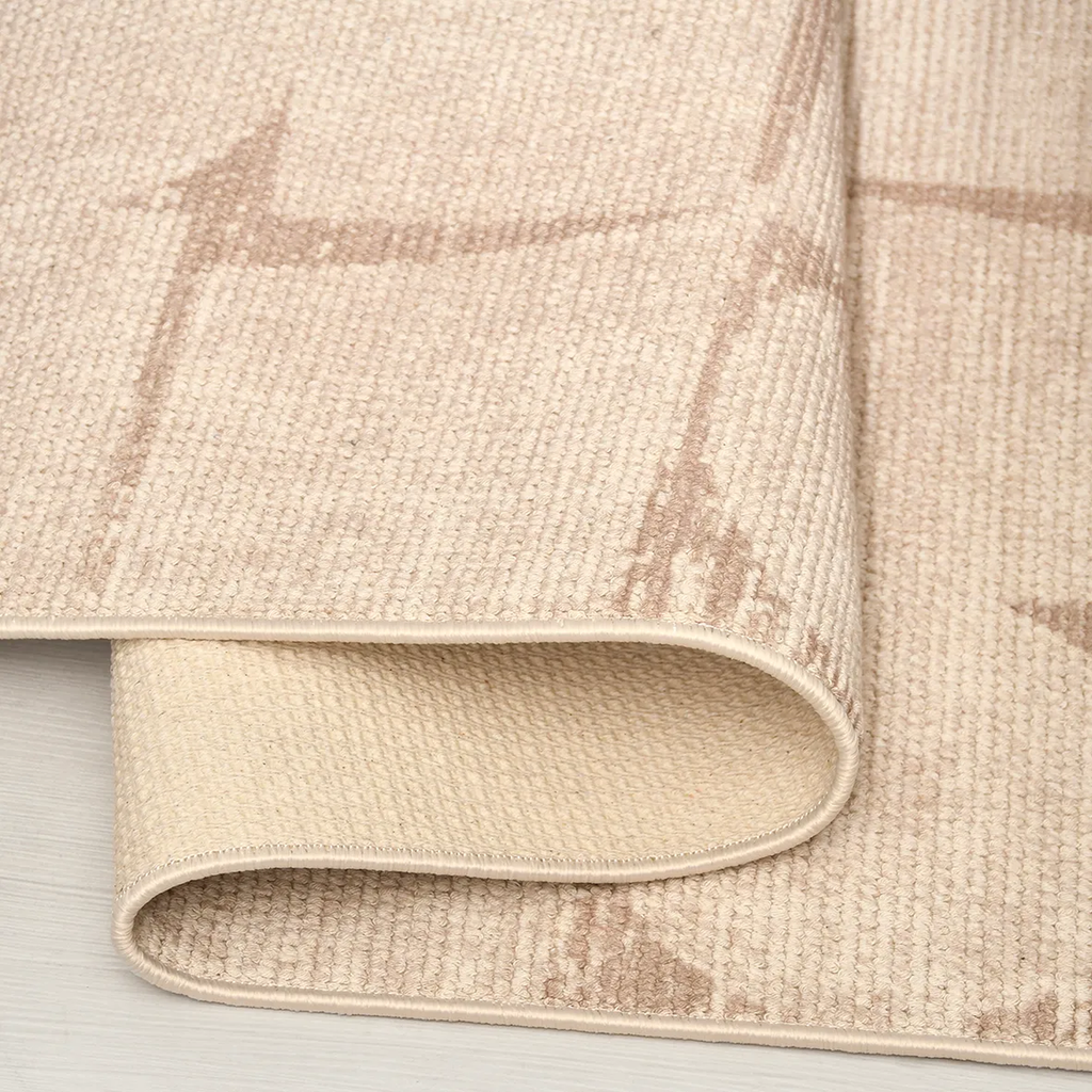 SHARED | Cellar Cream Beige Solid Textured Scandinavian Machine Woven photo 2