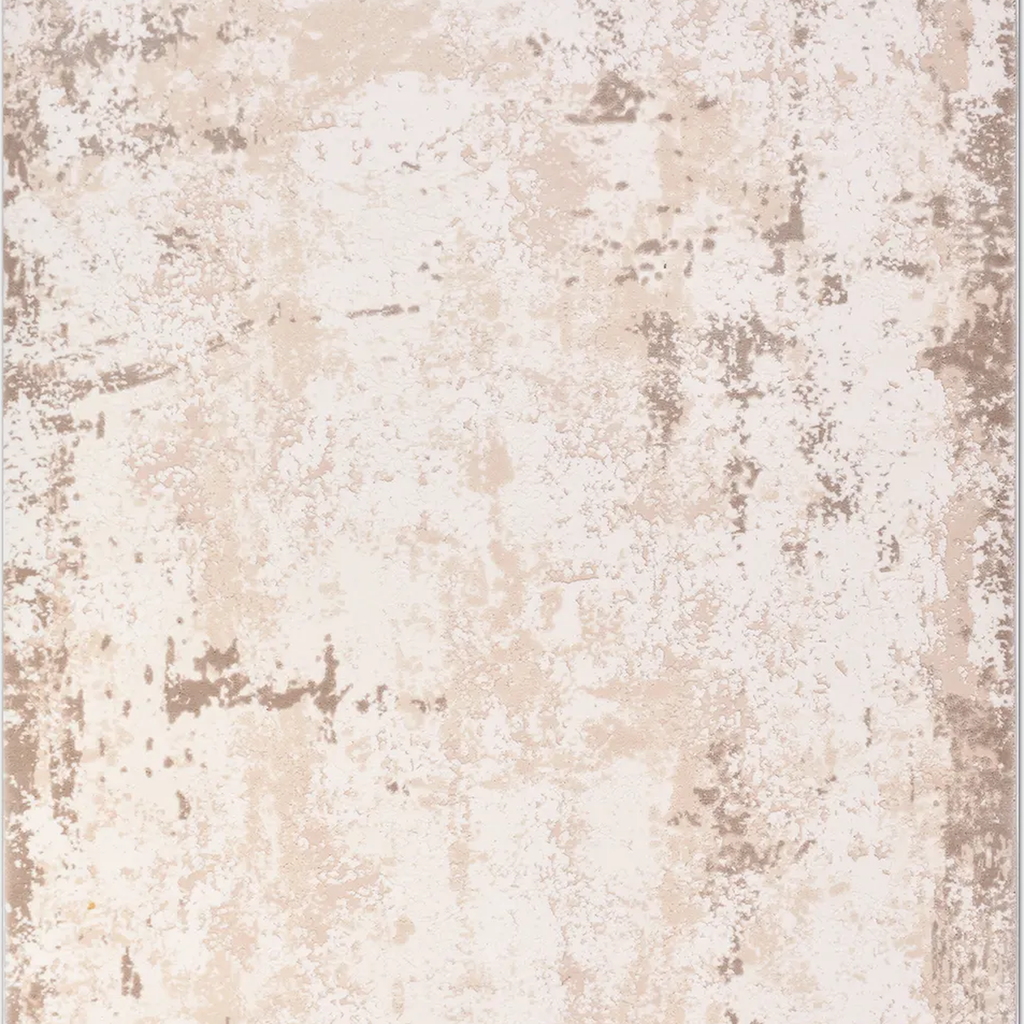 SHARED | Moraine Cream Beige Abstract Modern Machine Woven Living Roo photo 2