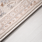 SHARED | Corundum Cream Beige Persian Style Traditional Machine Woven photo 2