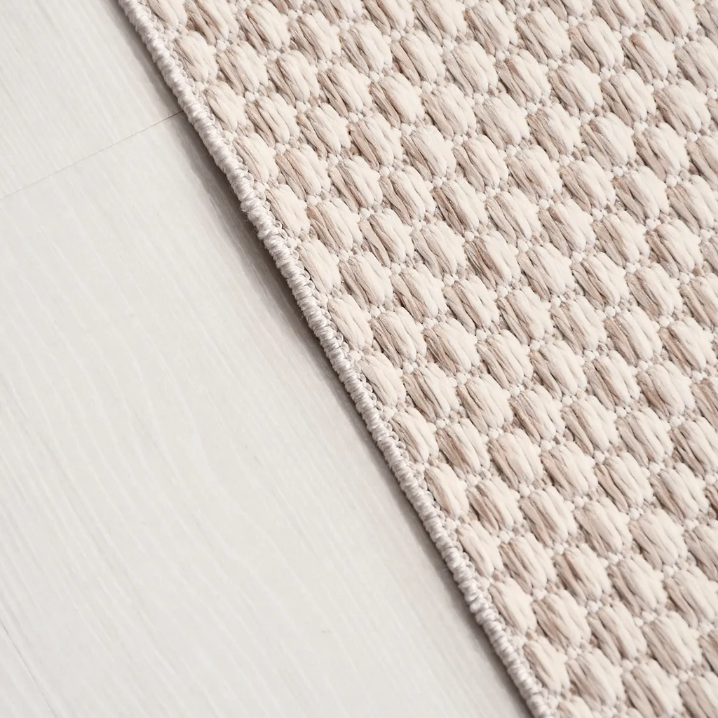 SHARED | Inlet Beige Solid Modern Machine Woven Textured Neutral Livi photo 2