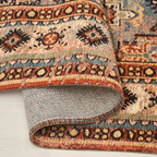 SHARED | Borealis Persian Style Traditional Machine Woven Terracotta  photo 2