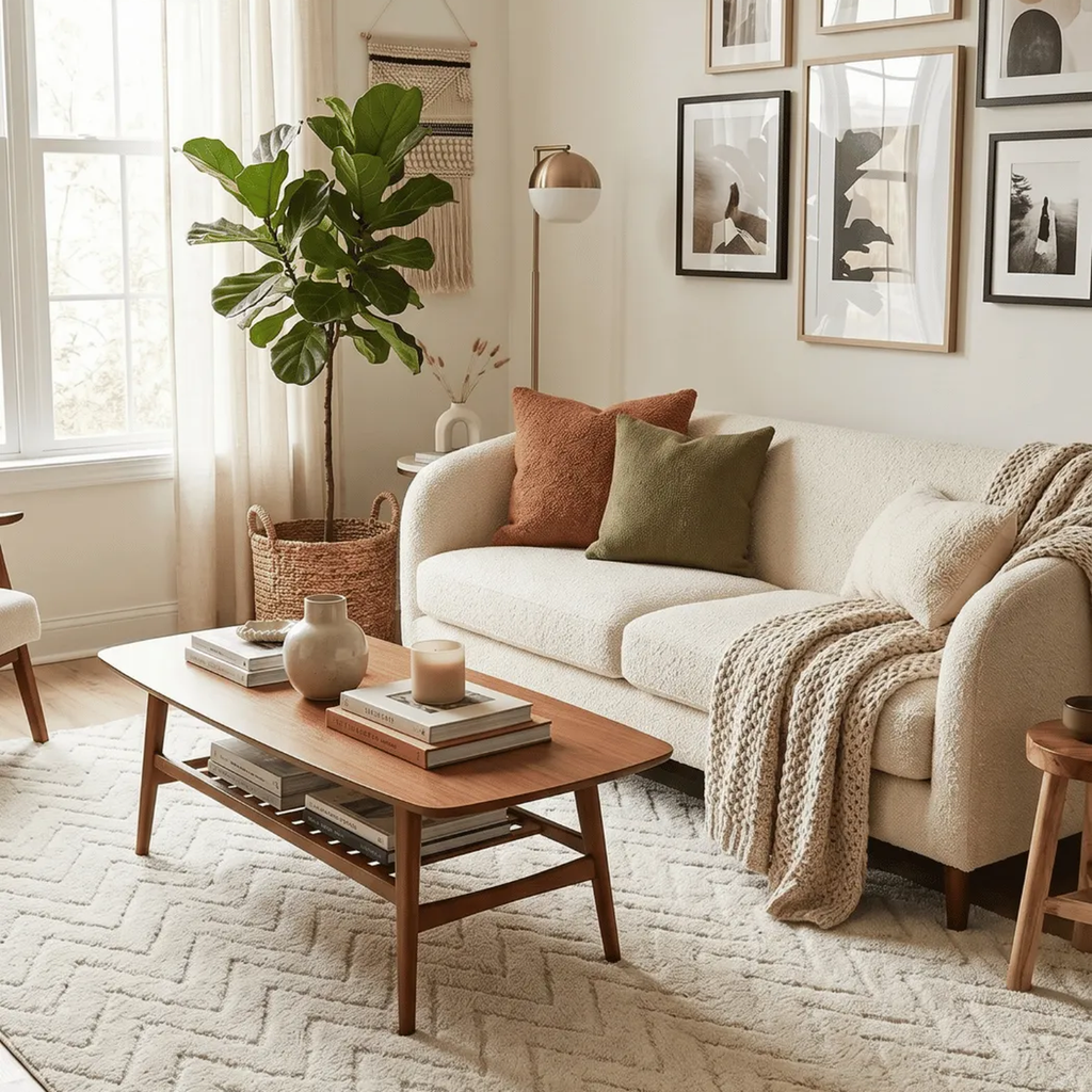 SHARED | Squall Cream Boho Geometric Chevron Machine Woven Living Roo photo 2