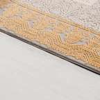 SHARED | Cesme Beige Gold Persian Style Traditional Machine Woven Liv photo 2