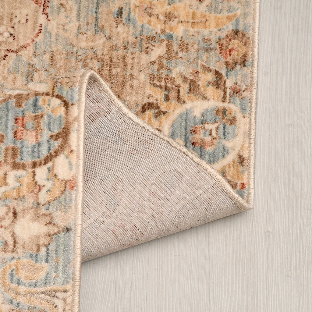 SHARED | Piazza Distressed Persian Style Traditional Machine Woven Bl photo 2