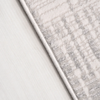 SHARED | Schist Cream Grey Abstract Modern Machine Woven Living Room  photo 2