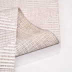SHARED | Rhodonite Cream Geometric Diamond Lattice Machine Woven Livi photo 2
