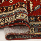 SHARED | Brume Persian Style Traditional Tribal Medallion Red Cream M photo 2