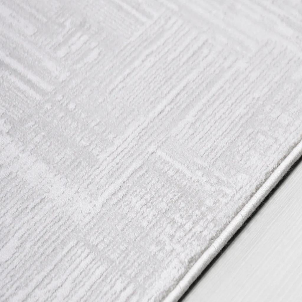 SHARED | Mardin Light Grey Abstract Modern Machine Woven Living Room  photo 2