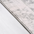 SHARED | Filbert Cream Grey Abstract Modern Machine Woven Living Room photo 2