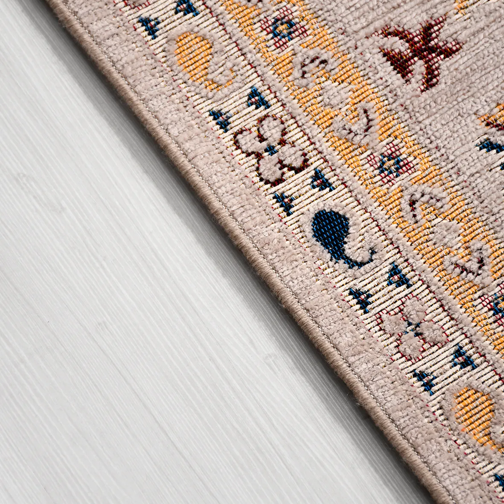 SHARED | Equinox Persian Style Traditional Machine Woven Beige Burgun photo 2