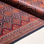 SHARED | Siderite Persian Style Traditional Red Navy Cream Machine Wo photo 2