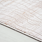 SHARED | Dovecote Cream Blush Abstract Modern Machine Woven Living Ro photo 2