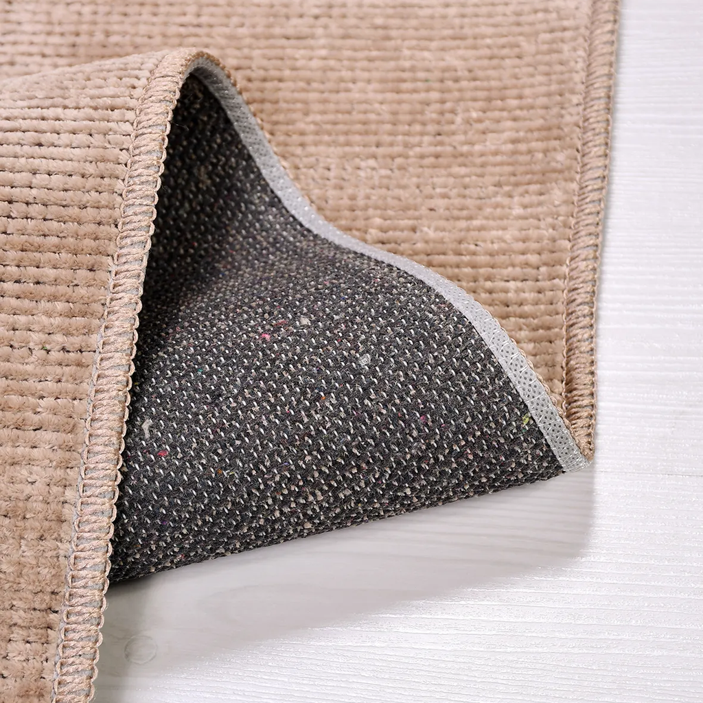 SHARED | Mallow Blush Pink Solid Modern Machine Woven Fringe Living R photo 2