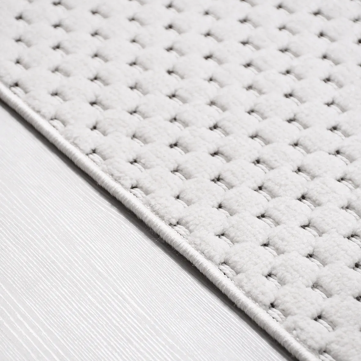 SHARED | Bramble Cream Grey Geometric Dot Modern Machine Woven Living photo 2