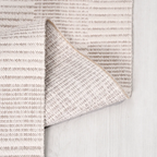 SHARED | Pyrite Cream Checkered Transitional Modern Machine Woven Liv photo 2