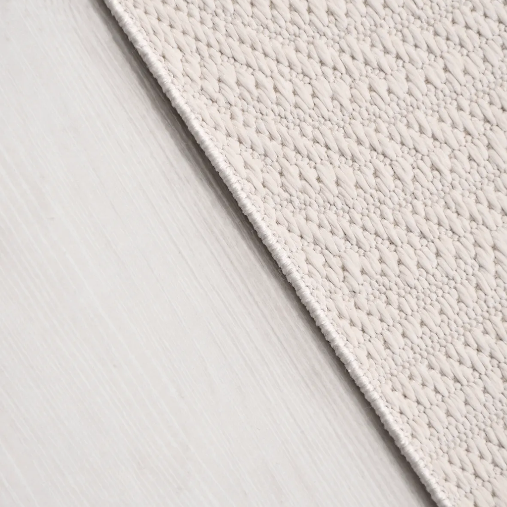 SHARED | Heath Cream Abstract Modern Machine Woven Ivory Beige Living photo 2