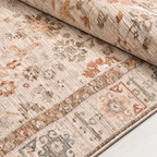 SHARED | Vetch Distressed Persian Style Traditional Machine Woven Cre photo 2