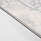 SHARED | Figtree Modern Abstract Machine Woven Cream Grey Rust Living photo 2