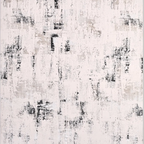 SHARED | Apricot Cream Grey Abstract Modern Machine Woven Living Room photo 2