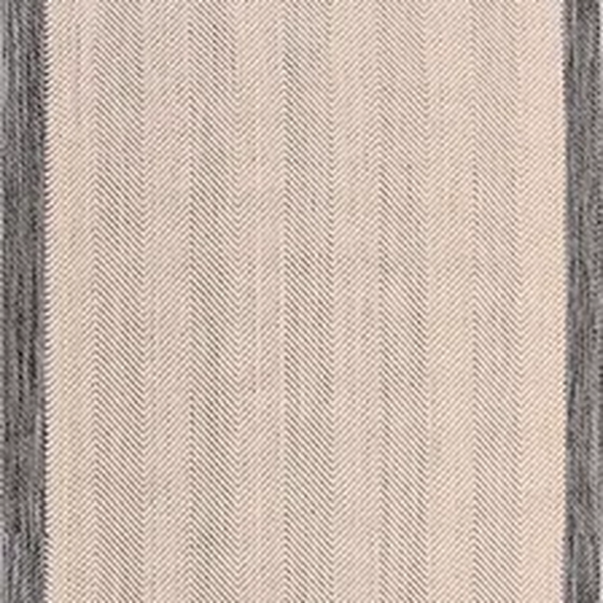 SHARED | Sloe Cream Charcoal Grey Scandinavian Geometric Machine Wove photo 2