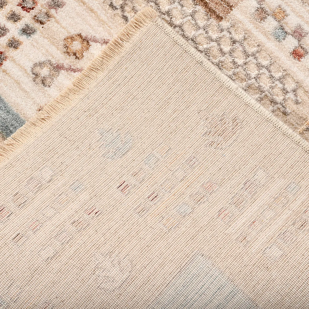 SHARED | Plumtree Traditional Patchwork Beige Cream Multicolour Machi photo 2