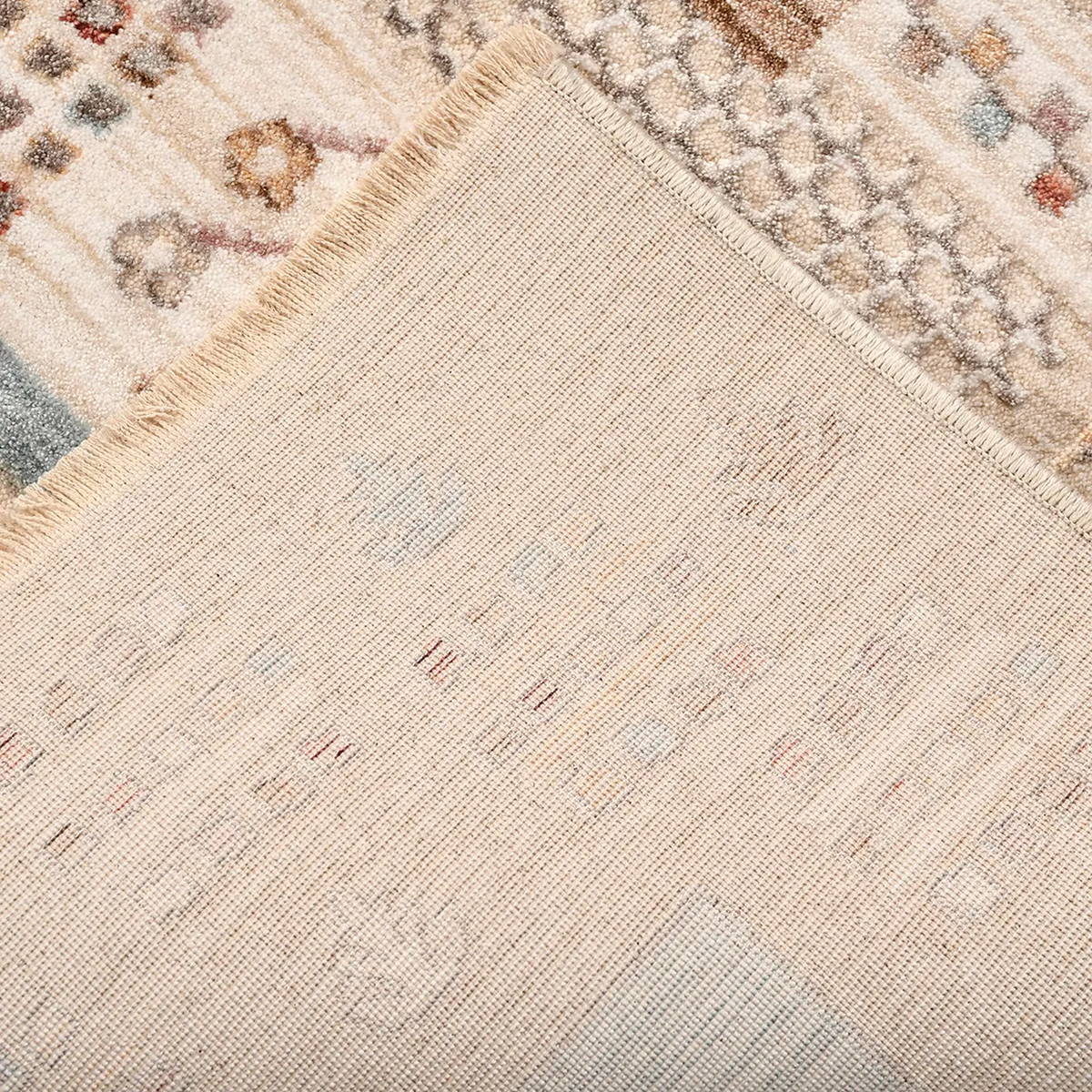 SHARED | Plumtree Traditional Patchwork Beige Cream Multicolour Machi photo 2