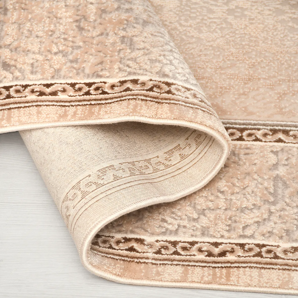 SHARED | Bothy Persian Style Traditional Beige Cream Machine Woven Li photo 2