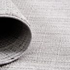 SHARED | Kalkan Light Grey Solid Scandinavian Machine Woven Living Ro photo 3