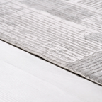 SHARED | Pergamon Cream Grey Abstract Modern Machine Woven Living Roo photo 3