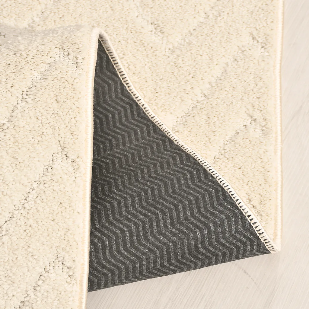 SHARED | Squall Cream Boho Geometric Chevron Machine Woven Living Roo photo 3