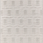 SHARED | Anthracite Cream Modern Geometric Machine Woven Beige Living photo 3