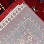 SHARED | Sunstone Persian Style Traditional Medallion Red Navy Cream  photo 3