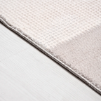 SHARED | Aster Modern Geometric Beige Cream Taupe Machine Woven Livin photo 3