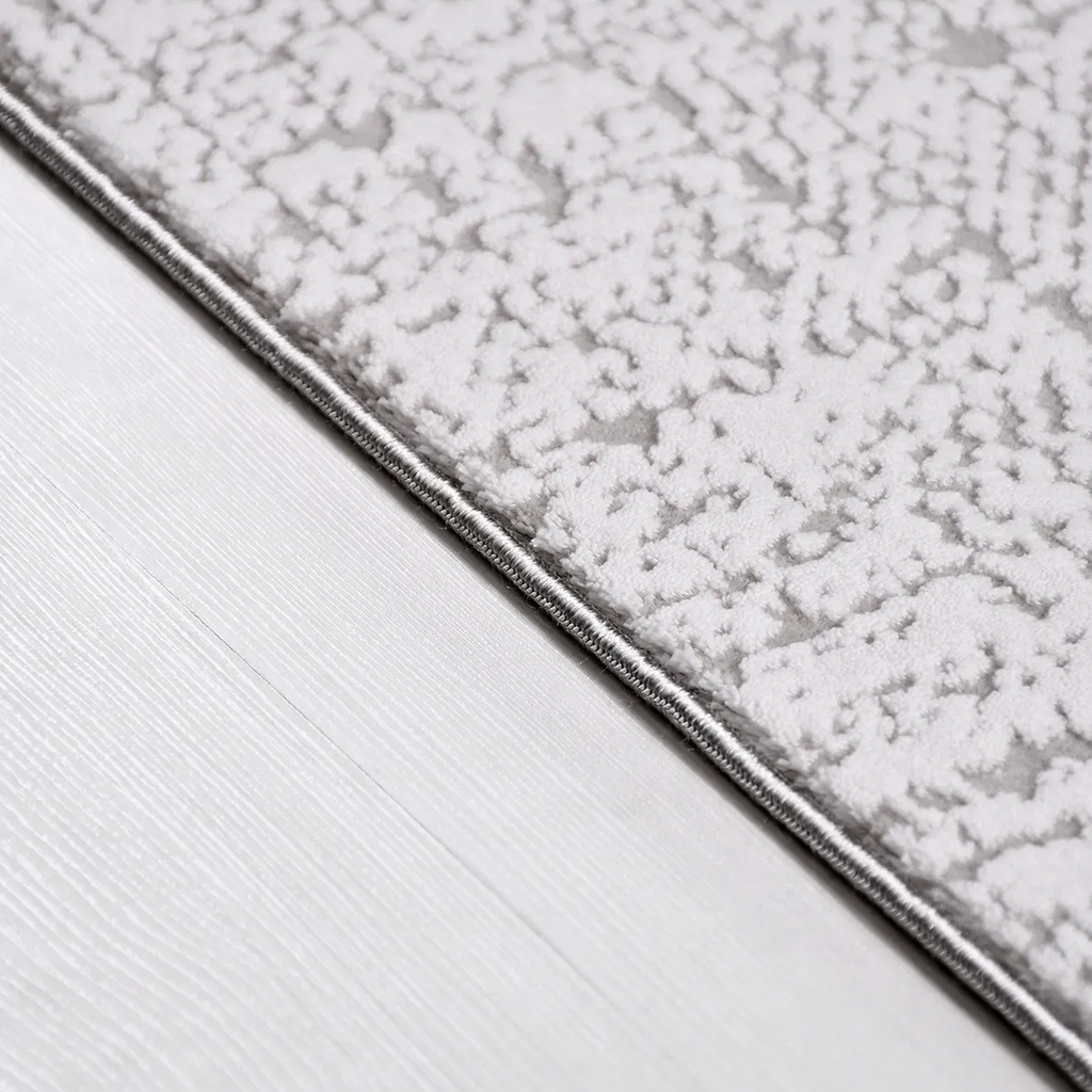 SHARED | Dingle Cream Beige Grey Abstract Modern Machine Woven Living photo 3