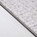 SHARED | Dingle Cream Beige Grey Abstract Modern Machine Woven Living photo 3