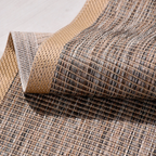 SHARED | Sorbus Modern Striped Machine Woven Tan Brown Grey Cream Liv photo 3