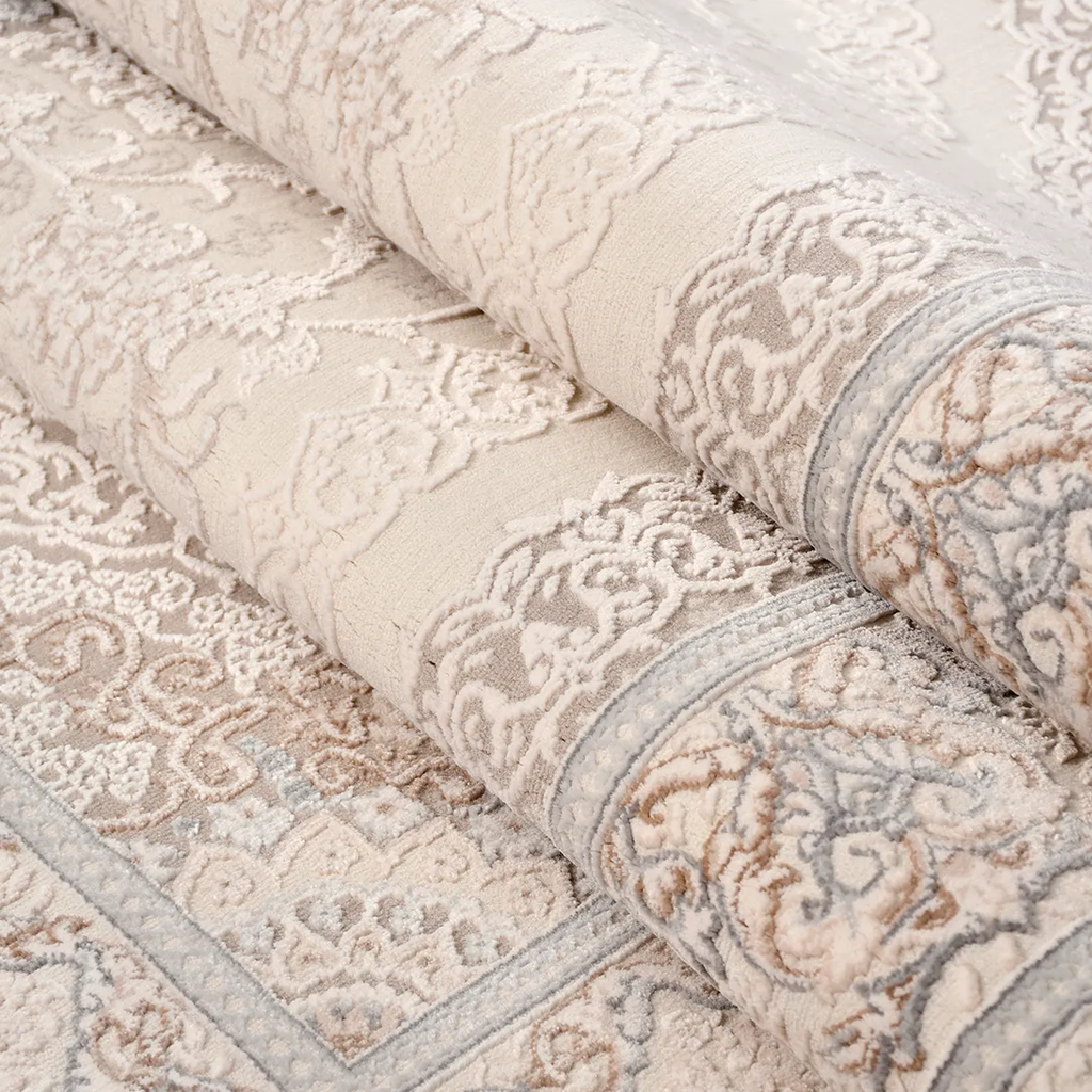 SHARED | Diorite Cream Blush Persian Style Traditional Machine Woven  photo 3