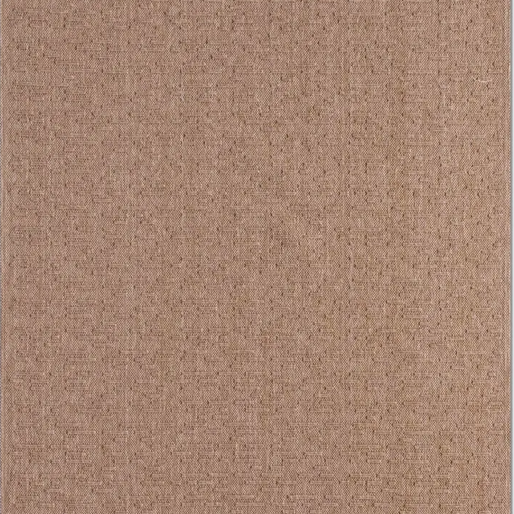 SHARED | Wormwood Beige Solid Scandinavian Machine Woven Fringed Livi photo 3