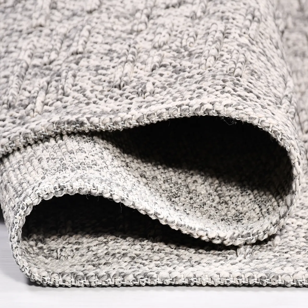 SHARED | Adamant Grey Abstract Modern Machine Woven Living Room Bedro photo 3