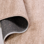 SHARED | Mallow Blush Pink Solid Modern Machine Woven Fringe Living R photo 3