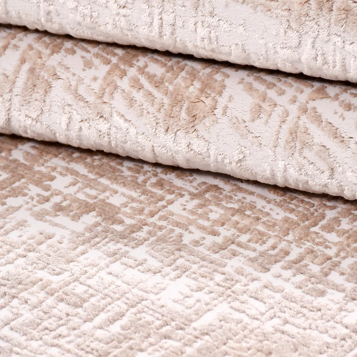 SHARED | Bursa Blush Taupe Abstract Modern Machine Woven Cream Beige  photo 3